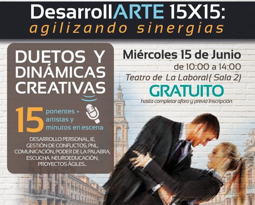 Encuentro gratuito: DesarrollARTE 15×15 en Asturias