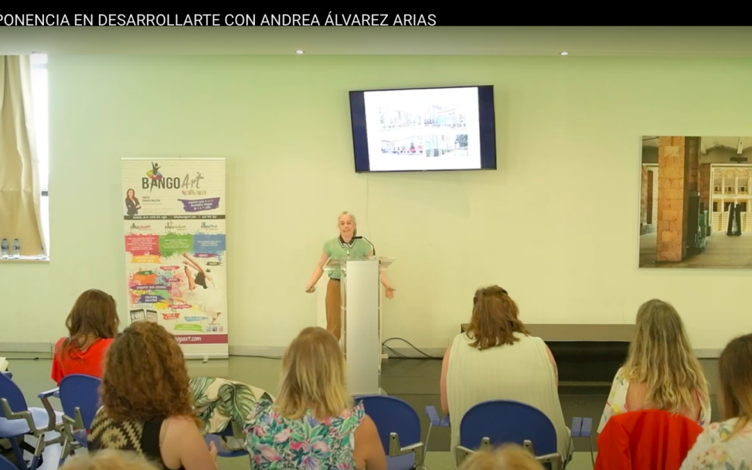 Ponencia en DesarrollARTE con Andrea Álvarez Arias