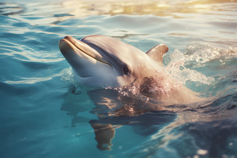 Terapia asistida con delfines by Fátima Fernández Márquez