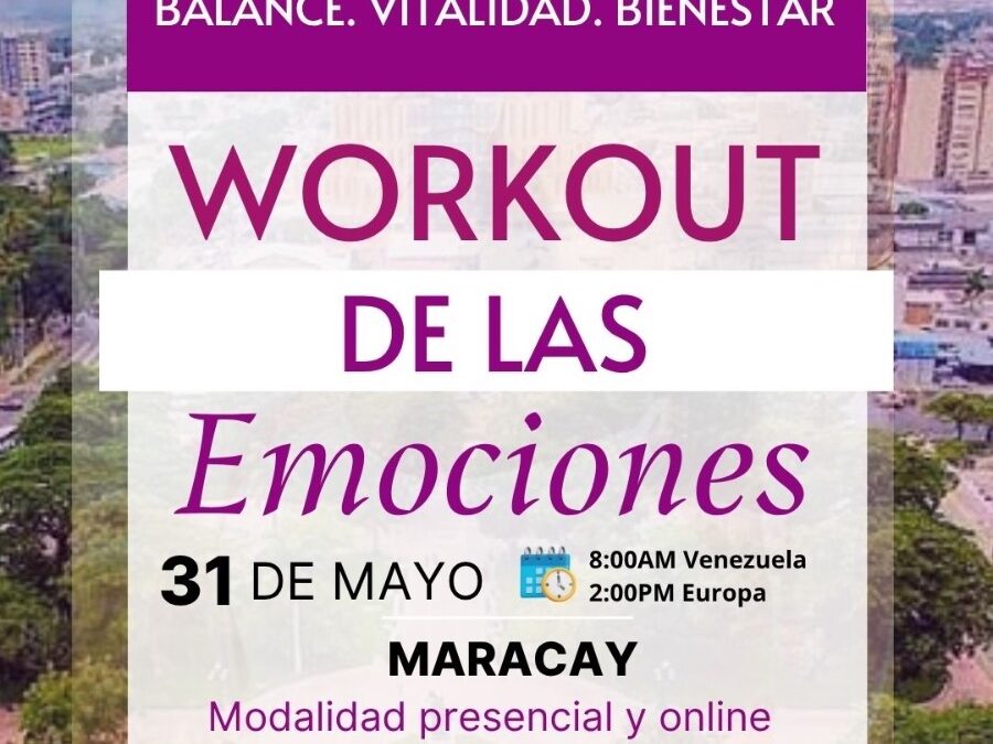 Evento: “El workout de las emociones” con Ivonne Patricia Helmeyer Salas