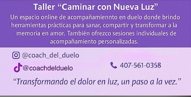 Taller: caminar con luz nueva con Kaynellie Morales